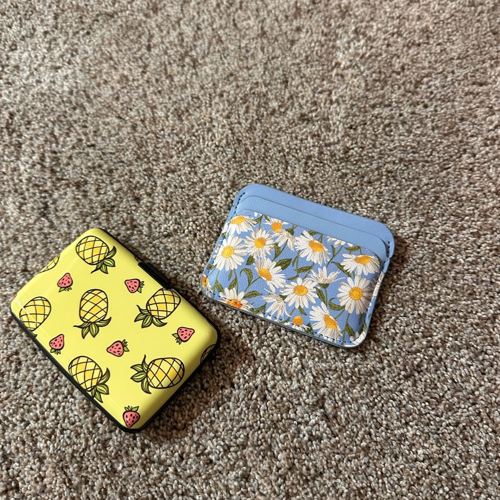 Fruit and Floral Card Holder Set
